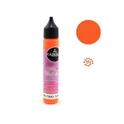 CADENCE  Sztuczne perły 25 ml FLUORESCENCYJNY POMARAŃCZOWY 576 / perełki / konturówka